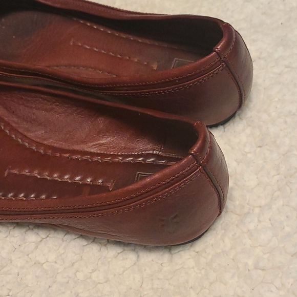 Frye ballet flat burgundy size 6.5 - Picture 3 of 4